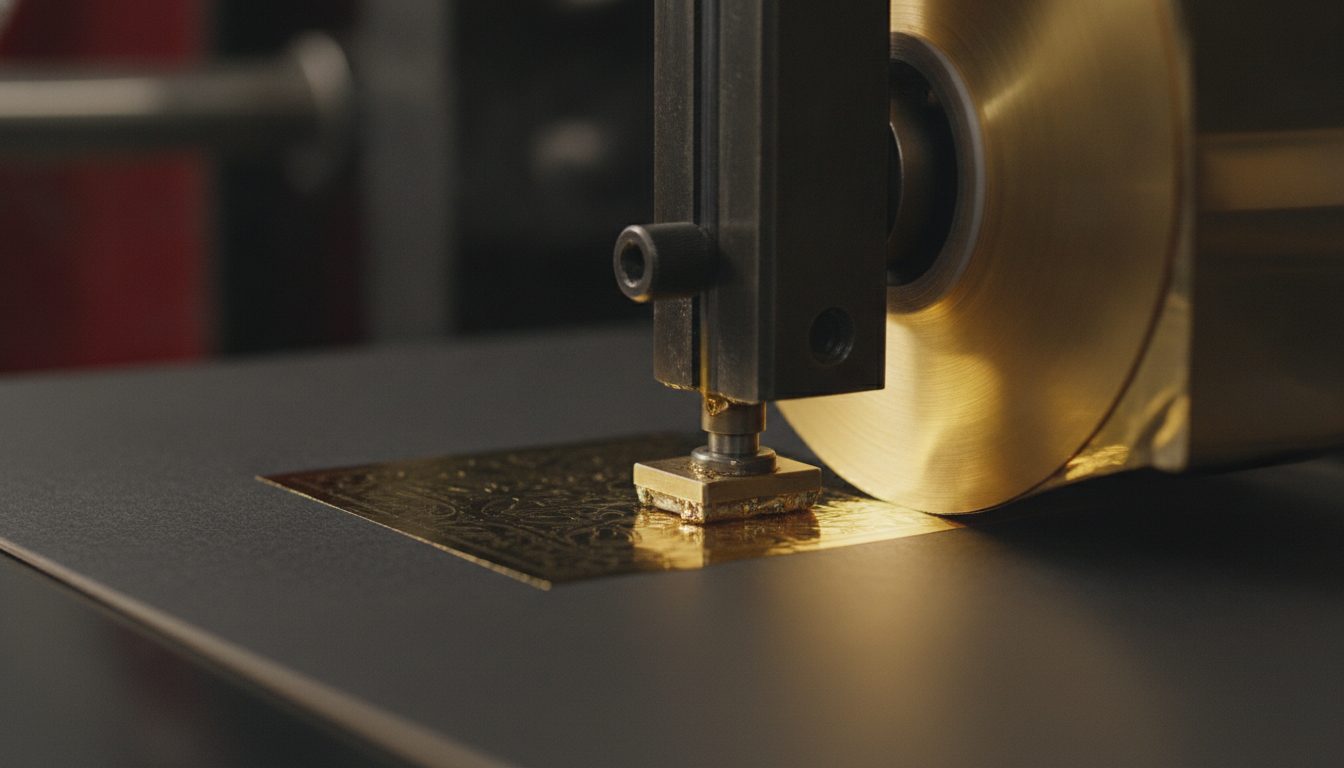Hot stamping: o que é e como usar o acabamento metalizado