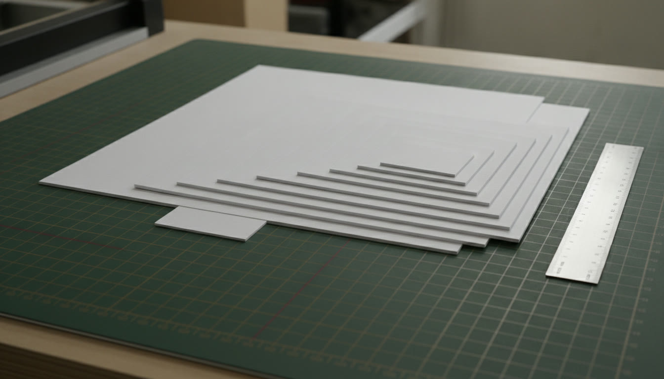 Tamanhos de papel: tabela A0 a A4 e formatos de cartaz, folder e cartão