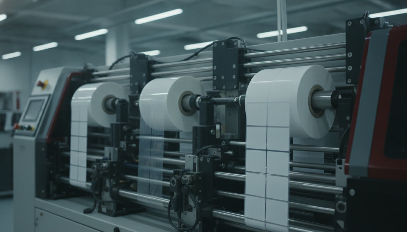 Papel adesivo: BOPP, vinil ou couché — qual usar em cada rótulo